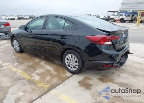 2019 Hyundai Elantra Se z USA, uszkodzony, nr VIN KMHD74LFXKU757791
